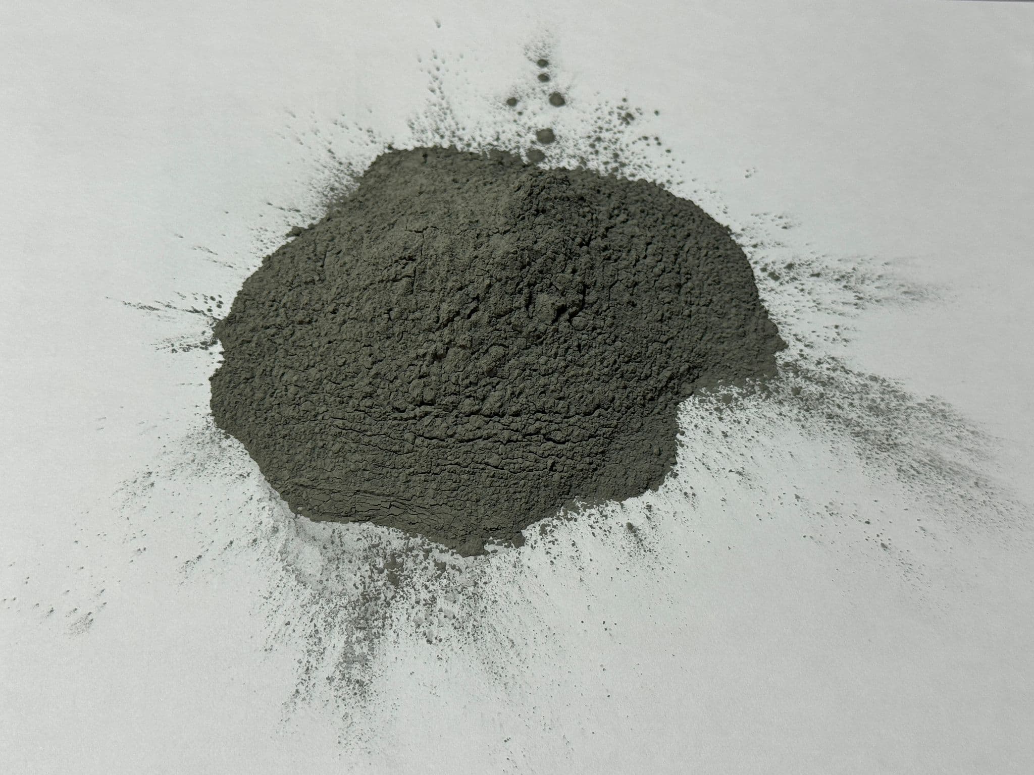 High-purity Atso Tek zinc dust pile, fine spherical particles